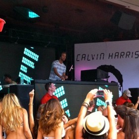 Calvin Harris at Encore Beach Club