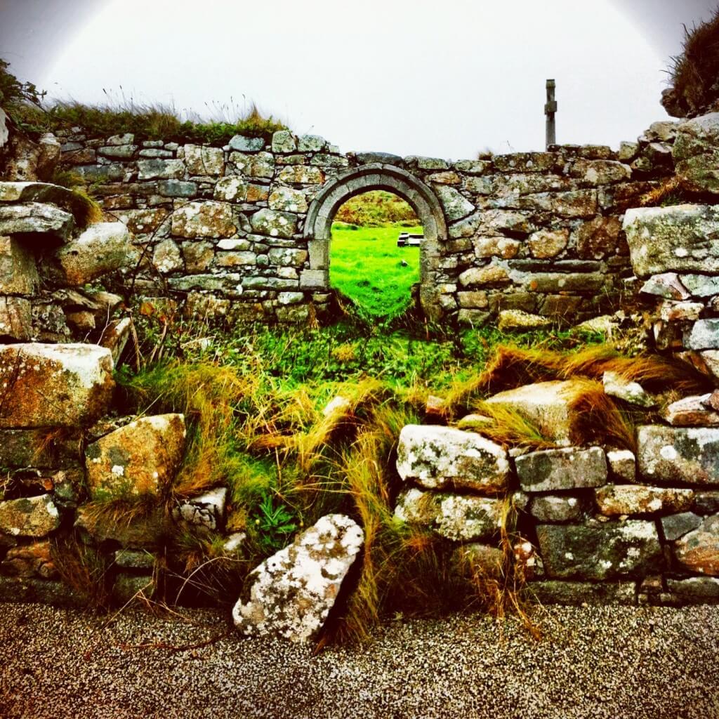 graveyard in connemara