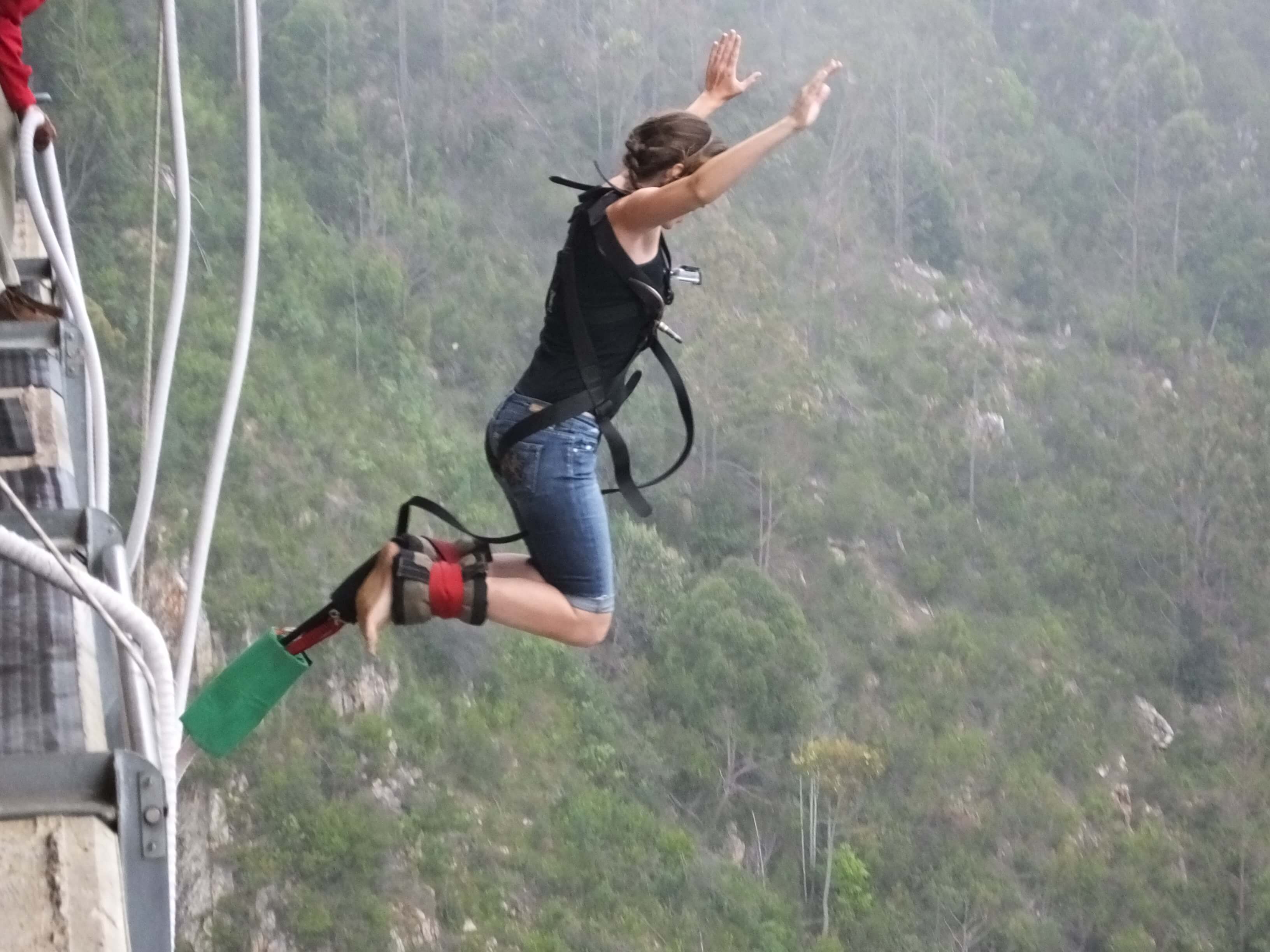 Bungee Jump Man Crocodile 33