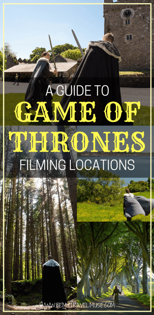 Are you a Game of Thrones fan? Read how you can turn yourself into a GoT character in Northern Ireland! Game of Thrones filming locations | GoT Ireland | Game of Thrones travel guide | #GoT #GameofThrones