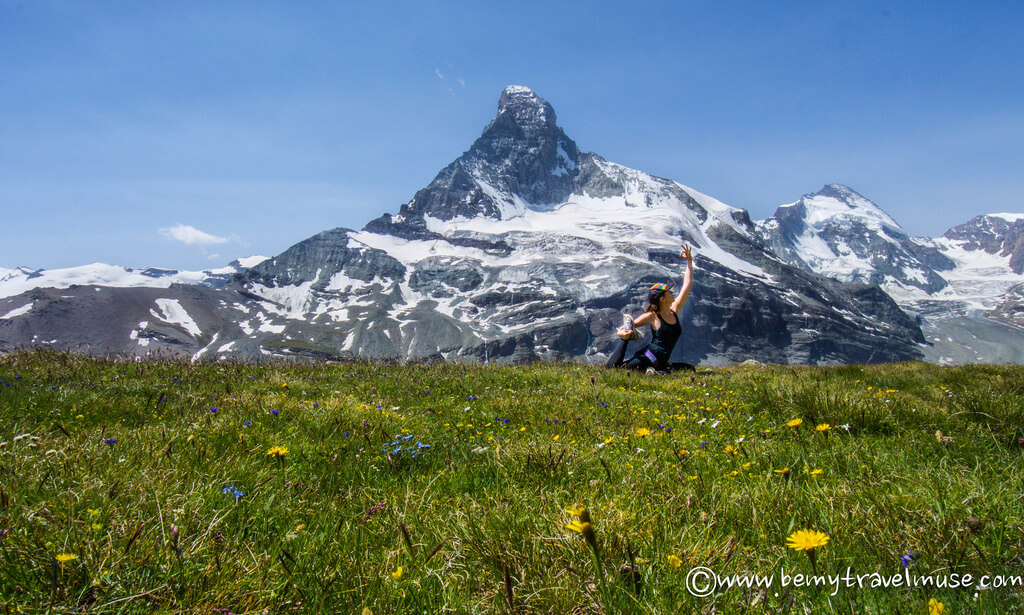 Tempat mendaki di Zermatt, Swiss