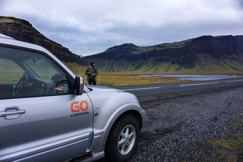 Road trip on Iceland ring road
