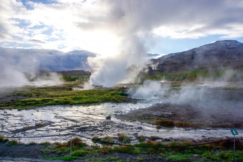 iceland golden circle self drive geysir