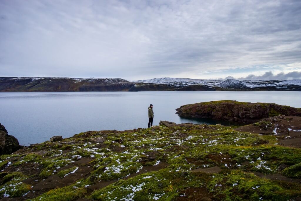 iceland golden circle self drive Kleifarvatn