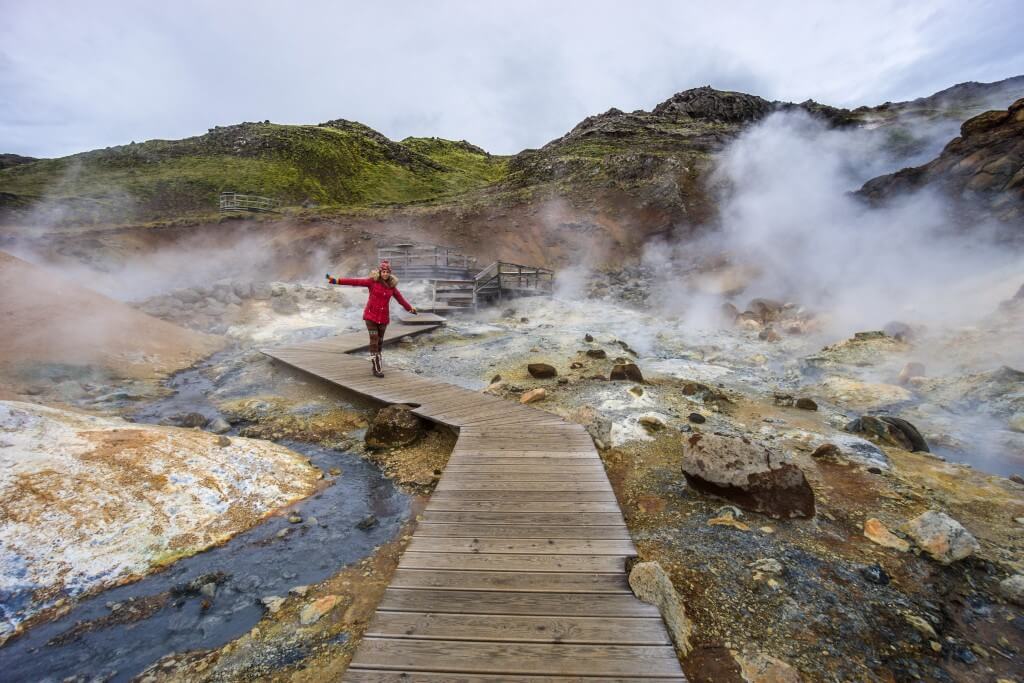 iceland golden circle self drive Seltún