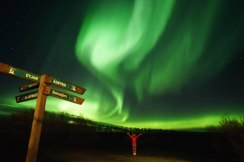 northern lights iceland