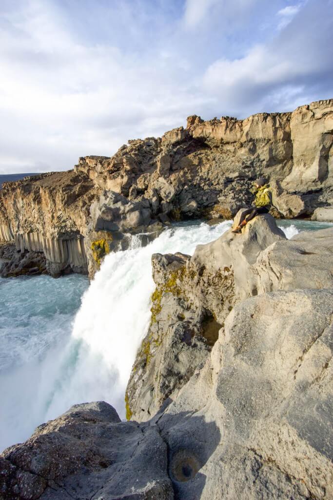 Aldeyjarfoss waterfall iceland