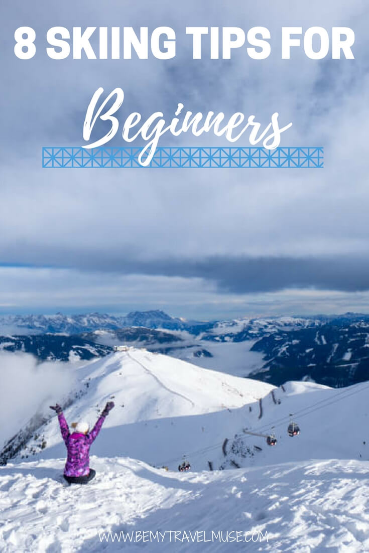 skiing for the first time this winter? Here's a newbie guide to skiing for beginners- how to choose the right ski resort, how to pack appropriately, and how to enjoy it | skiing tips | Be My Travel Muse #ski