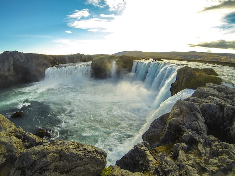 Godafoss waterfall iceland