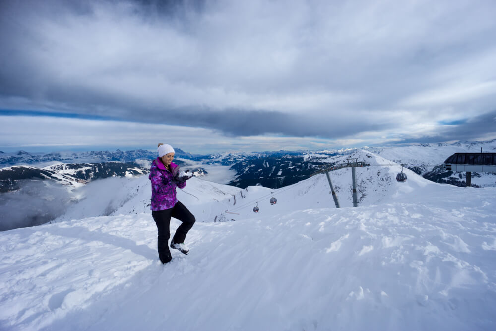 saalbach austria ski review