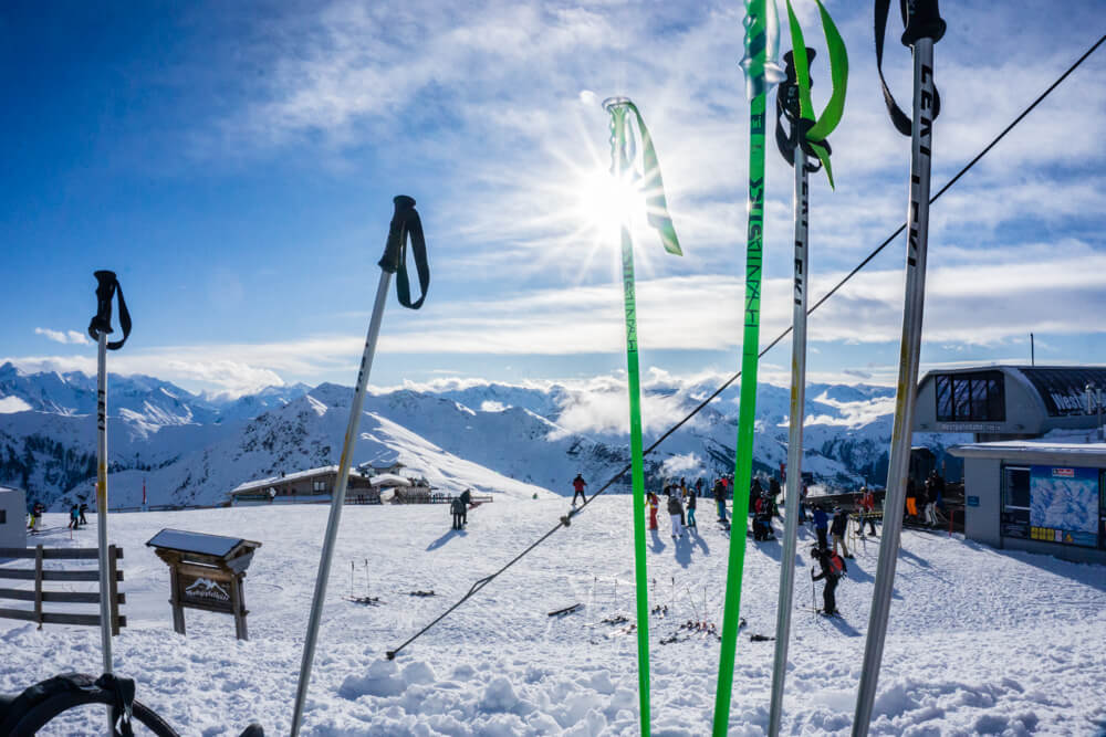 saalbach austria ski review
