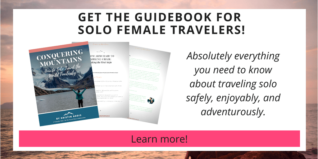 Get the guidebook for solo female travelers!