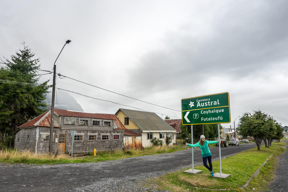 Hitchhiking in patagonia