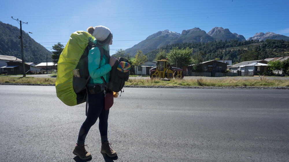 patagonia hitchhiking