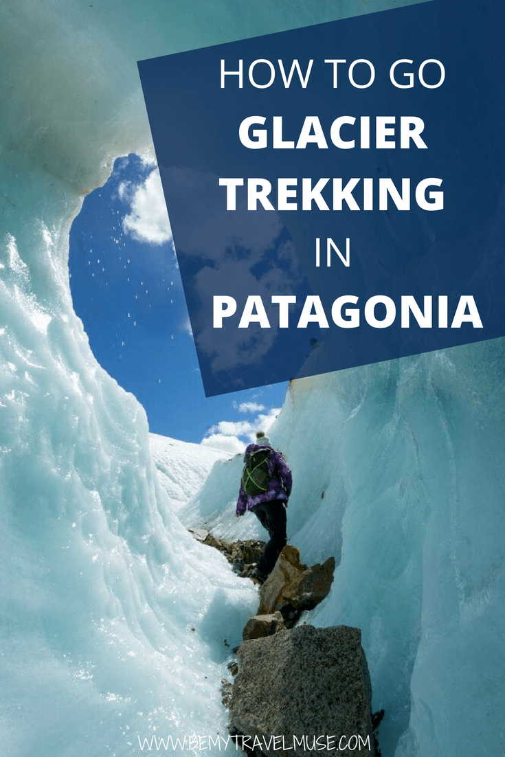 A guide to glacier trekking in Patagonia. It needs to be on your adventurous bucket list! Click to read and see more photos #Patagonia #GlacierTrekking
