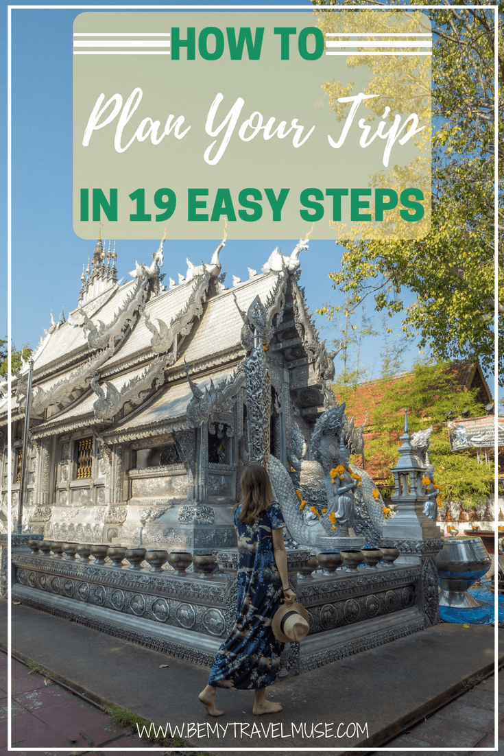 Planning a trip can be painful and time consuming, but it doesn't have to! Here's how I plan all my trips, in 19 easy steps | Be My Travel Muse | Trip planning tips | backpacking tips | How to plan a trip | Travel planning advice
