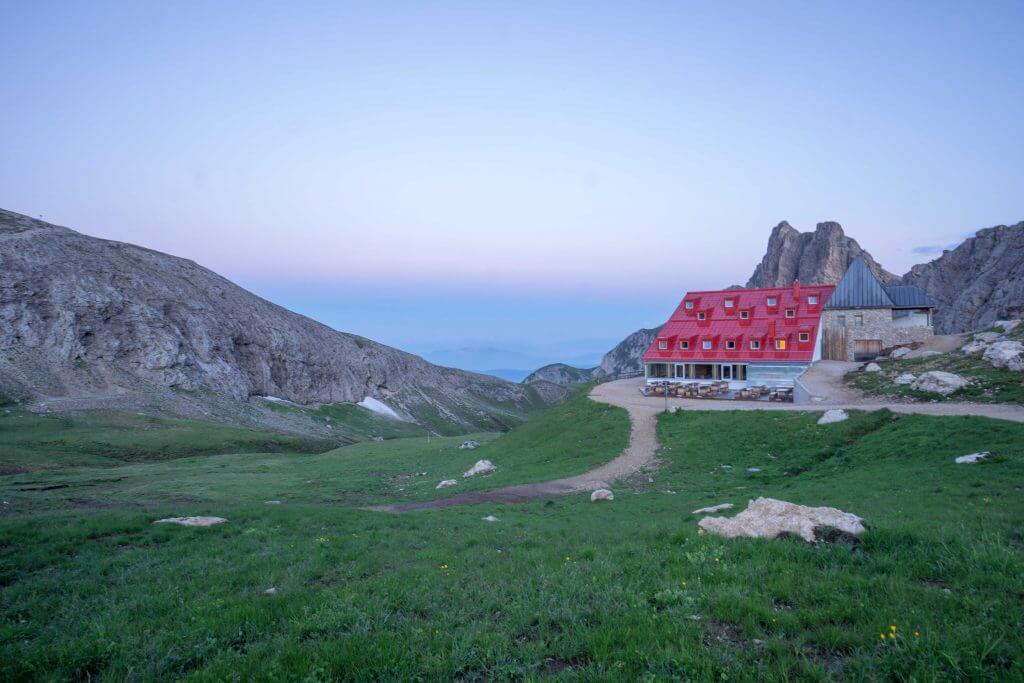 hiking in the dolomites