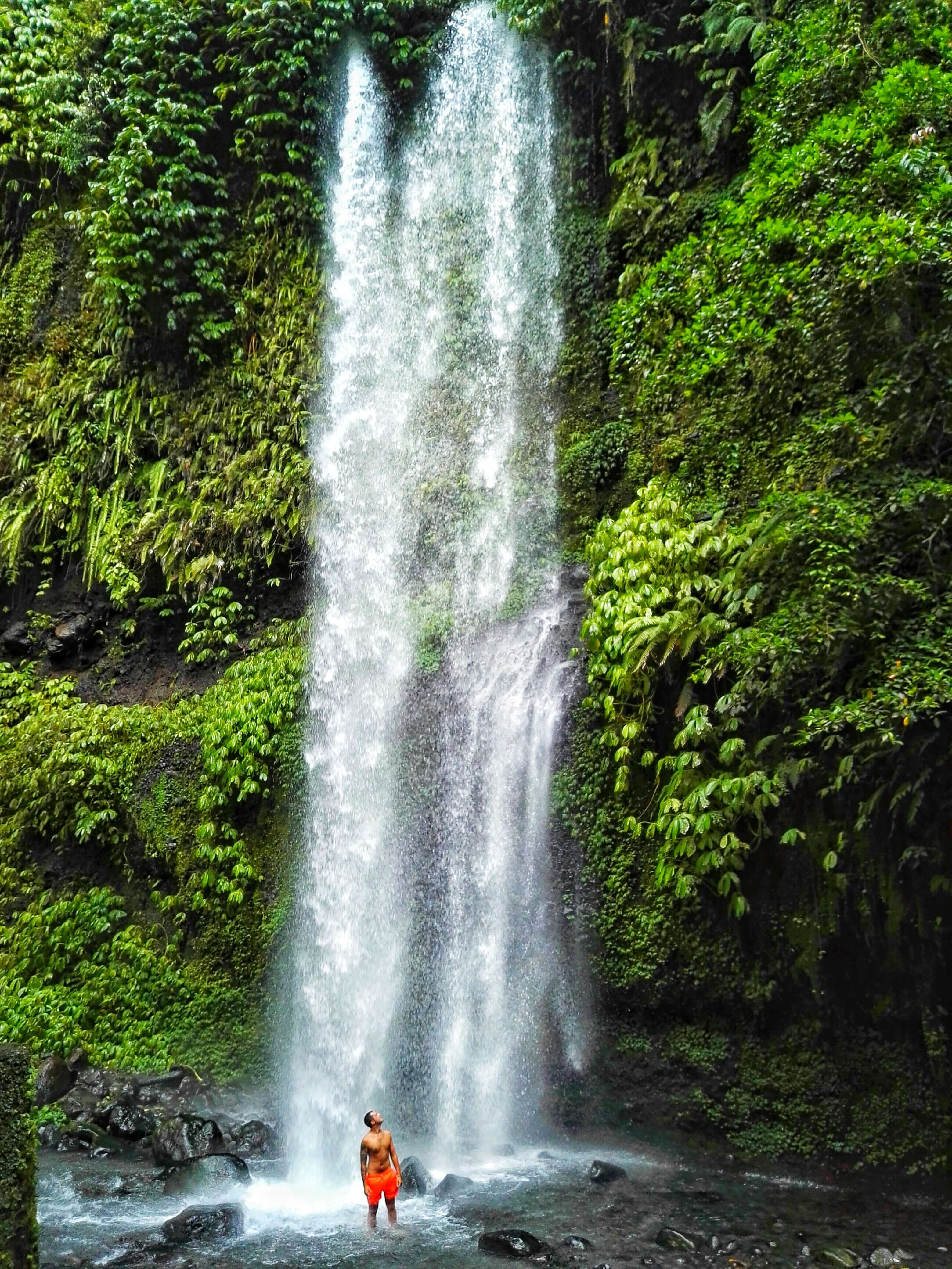 How to Find the Lombok waterfall