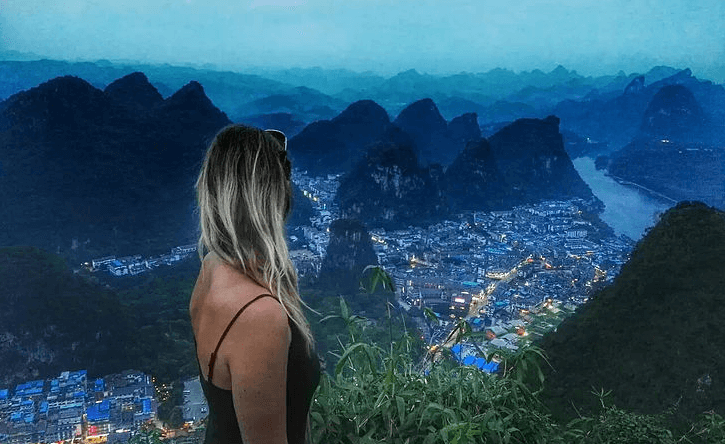 how to hike yangshuo