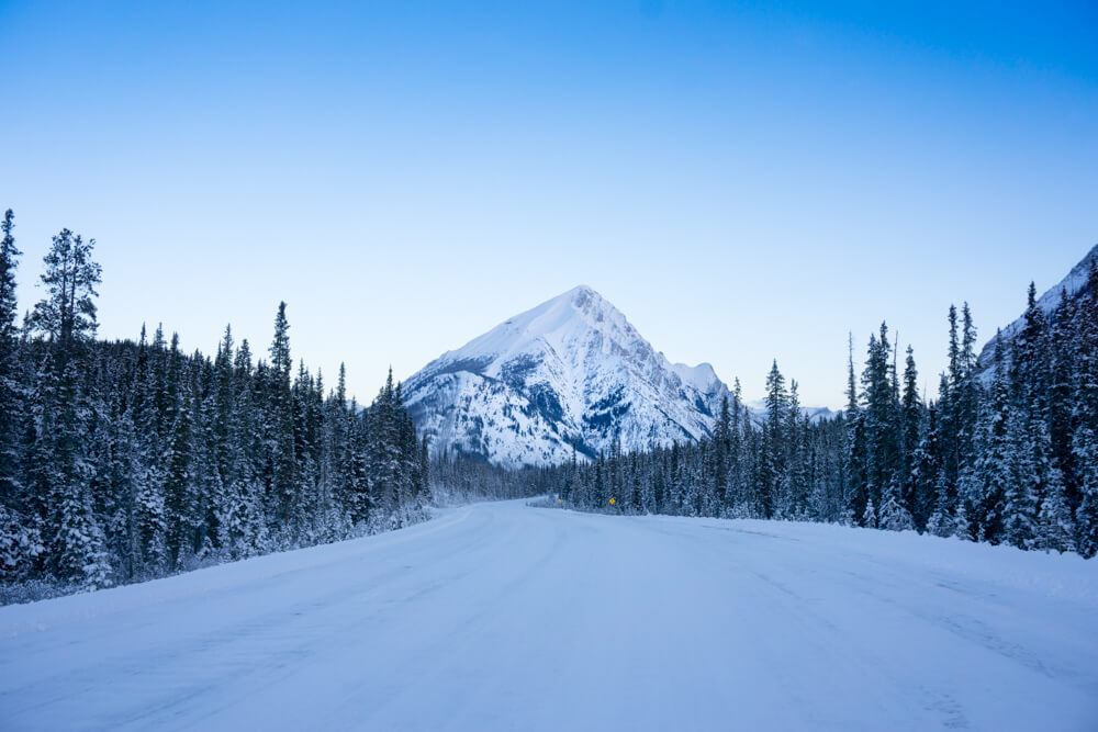 Photos of Alberta in the winter