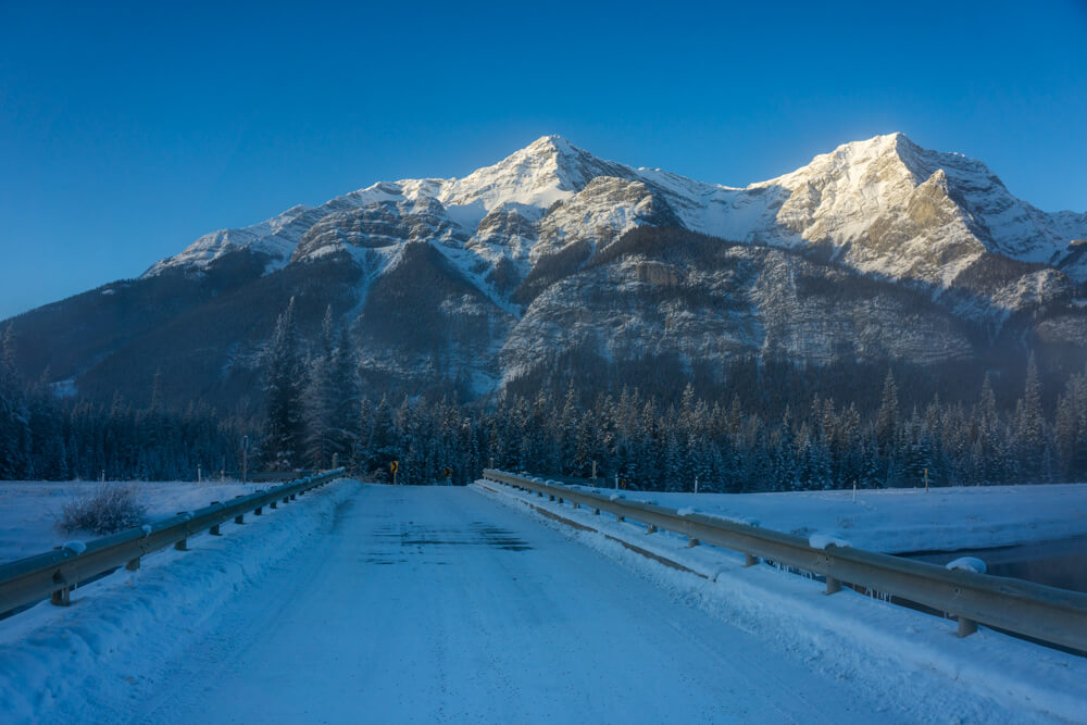 Photos of Alberta in the winter
