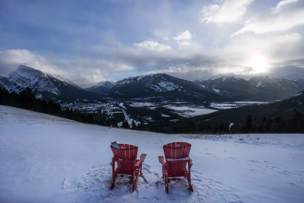 Photos of Alberta in the winter