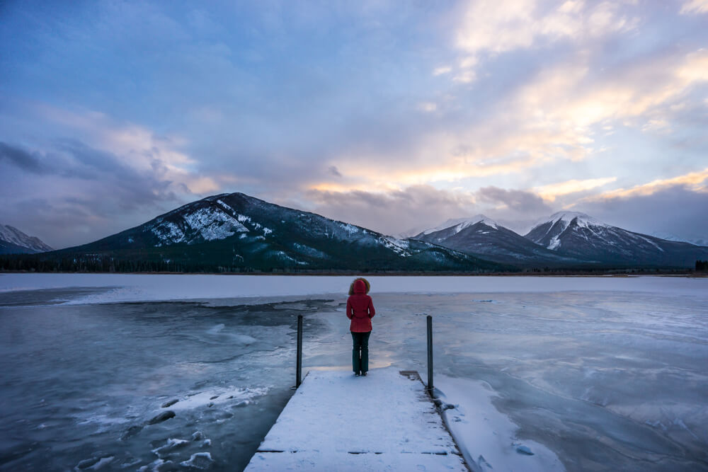 Photos of Alberta in the winter