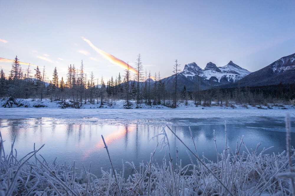 Photos of Alberta in the winter