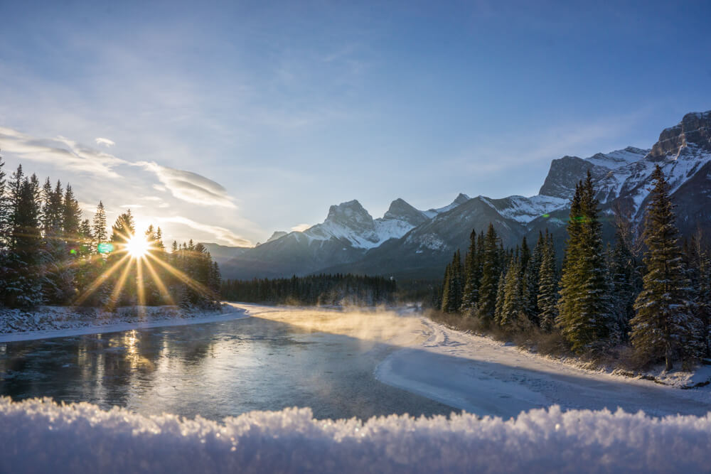 Photos of Alberta in the winter