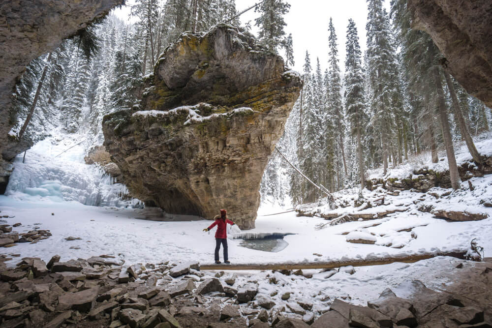 Johnston Canyon in Banff National Park