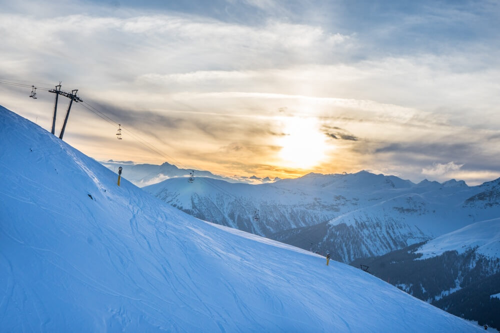 davos switzerland skiing