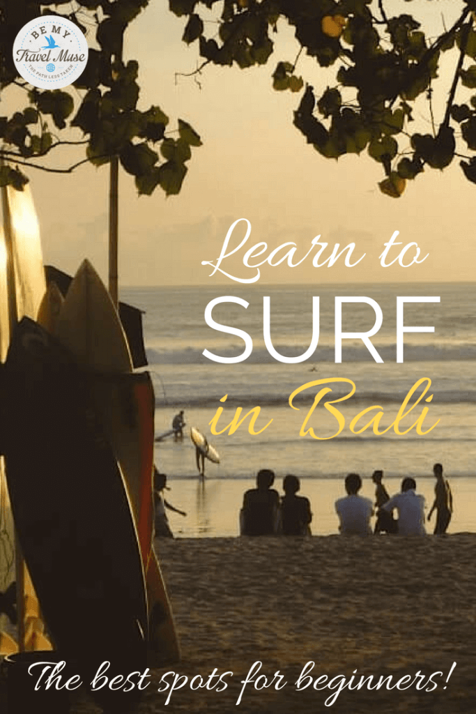 Detailed information on where to learn to surf in Bali, plus where to eat and stay, how to find instructors, and practical info about the waves.