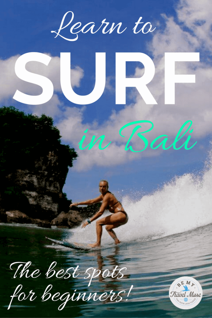 Detailed information on where to learn to surf in Bali, plus where to eat and stay, how to find instructors, and practical info about the waves.