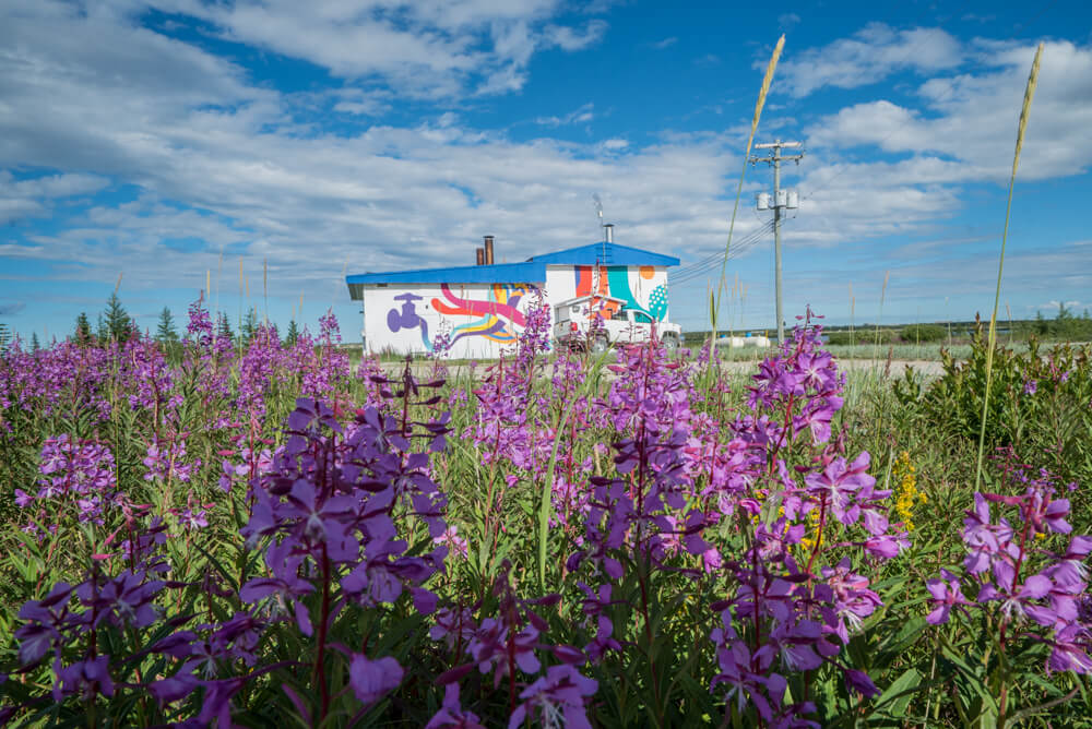 seawalls murals churchill