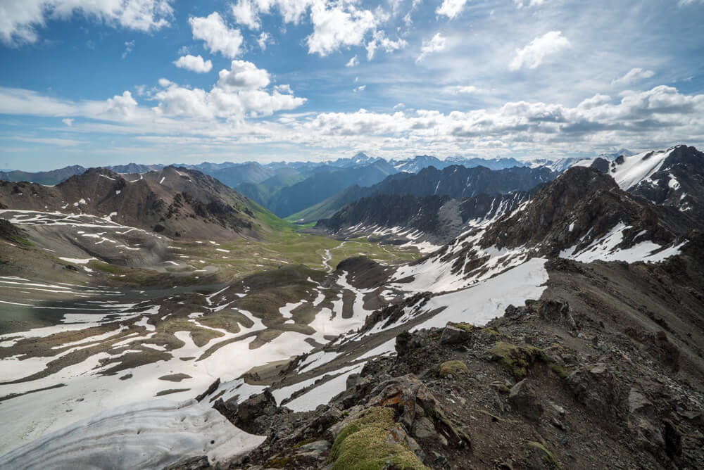 trekkking tian shan mountains