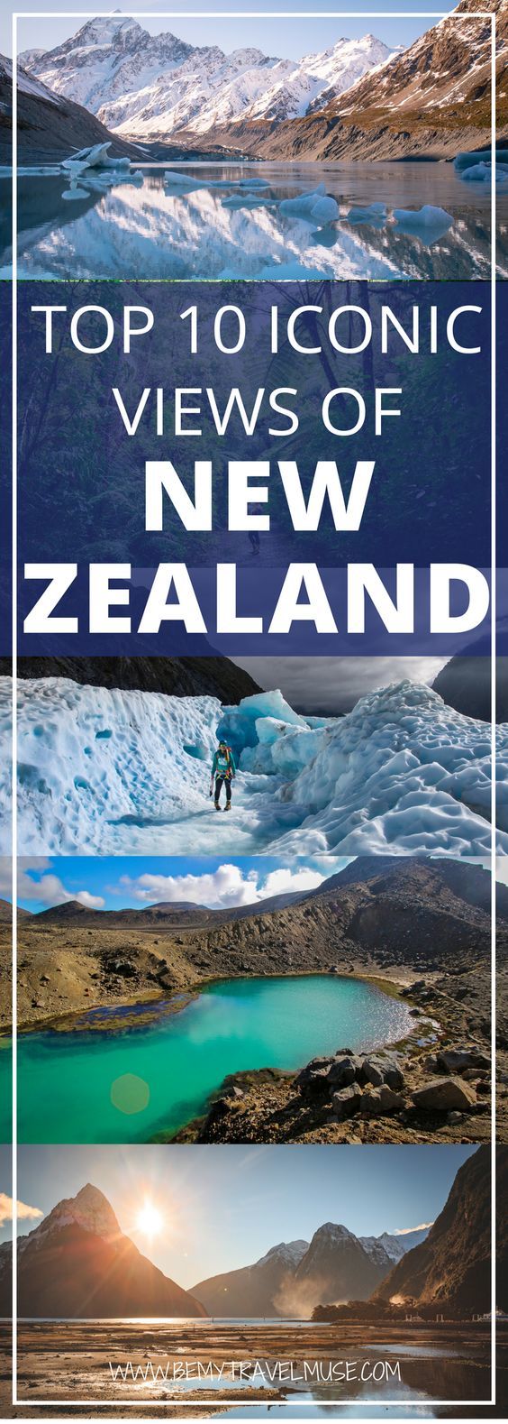 Traveling to New Zealand? Here are 10 iconic views that you truly can't miss. New Zealand is stunning and a photographer's dream. In this article, Liz from Young Adventuress rounds up top 10 iconic views of New Zealand that you need to add to your bucket list. Check it out! #NewZealand #NewZealandTravelTips