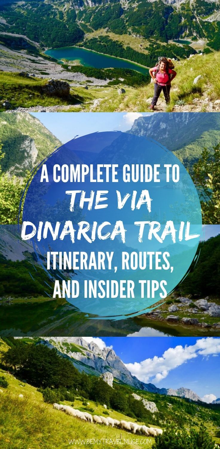 A 10-day trek itinerary on The Via Dinarica Trail (VDT), starting from Bosnia-Herzegovina and passing by national parks, alpine lakes, and mountain huts.