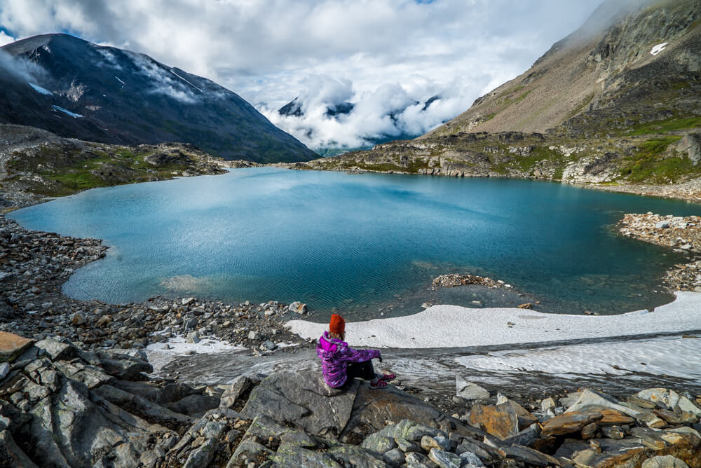 hiking in alaska