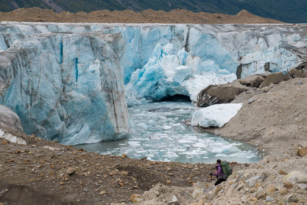 hiking in alaska