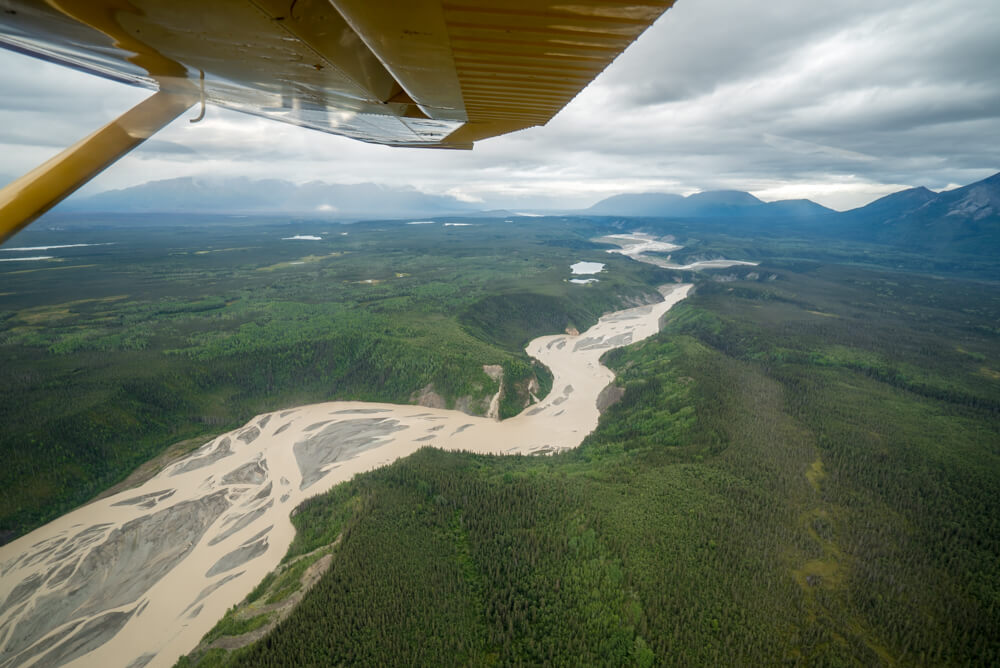 hiking in alaska