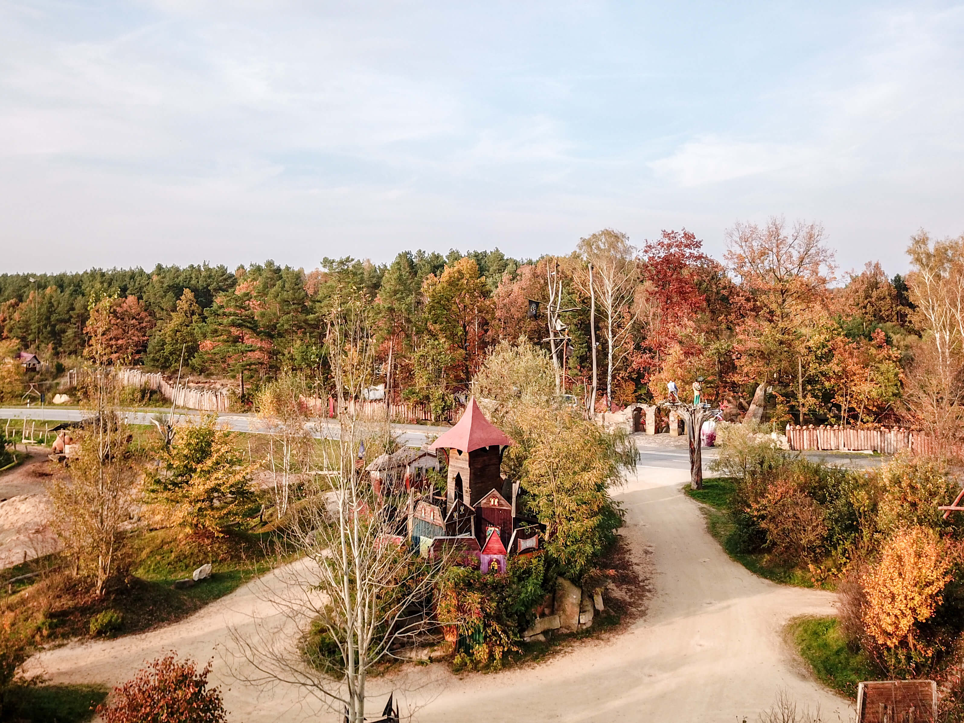 Kulturinsel Einsiedel autumn in germany