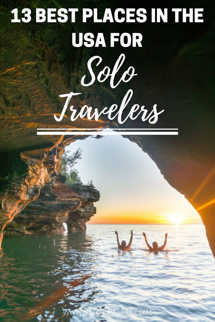 solo travel destinations usa