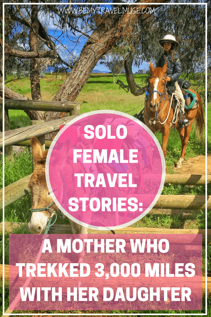 Read the story of an incredible single mother who trekked 3000 miles through Australia's Bicentennial National Trail | Be My Travel Muse | Single parent travel story | travel with children | solo female travel 