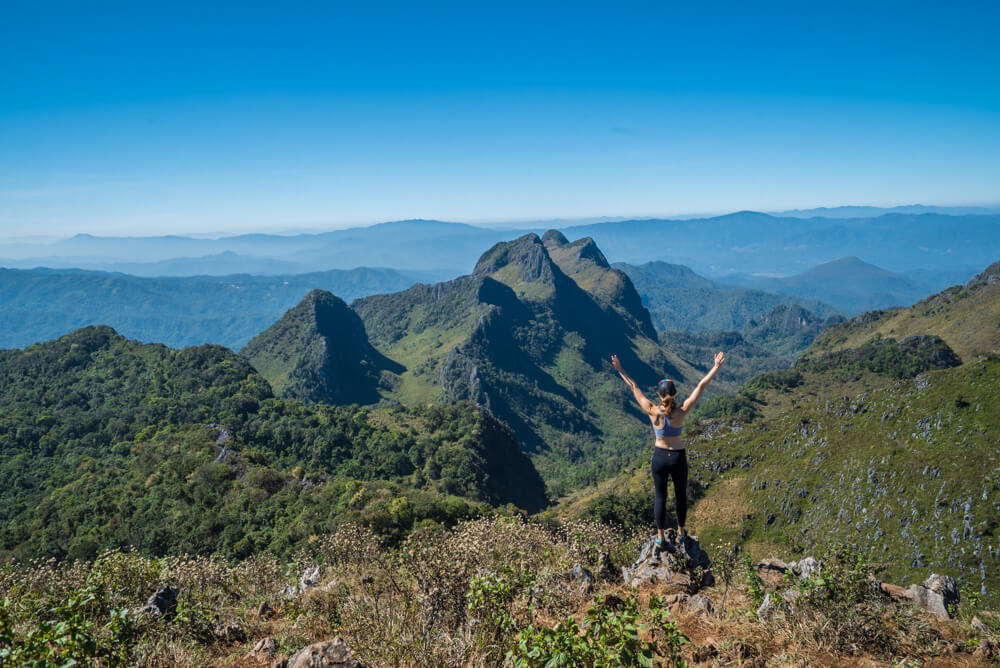 hiking doi luang chiang dao