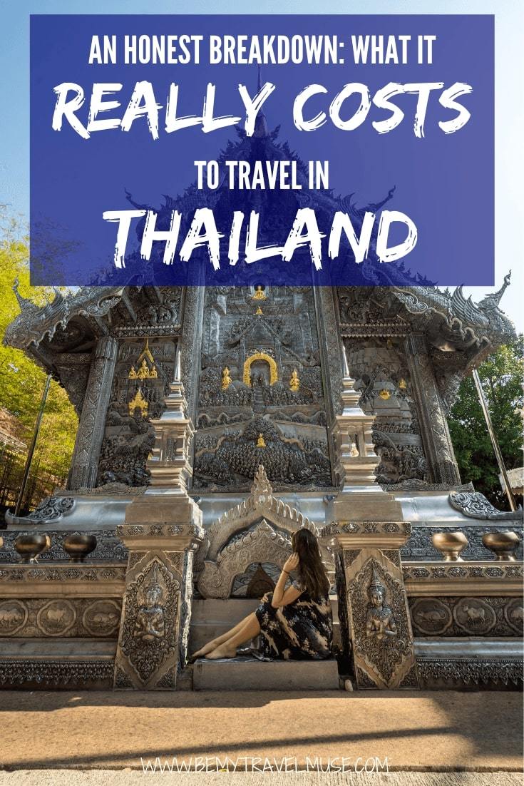 An honest breakdown on the cost of traveling Thailand, from accommodation, transportation, food to other expenses. This article will help you plan the best trip to Thailand! #Thailand #ThailandTravelTips