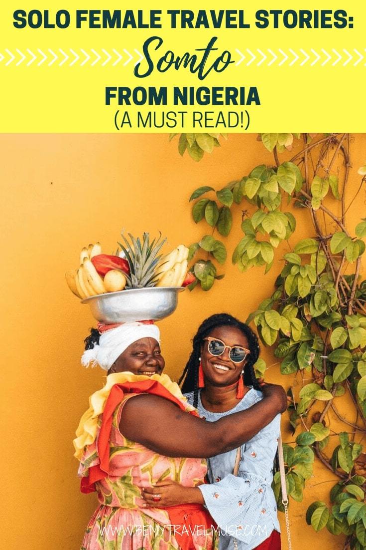 Incredible story of Somto, a Nigerian born solo female traveler who fought depression and stereotype as an African American traveler. Her story is a must read!