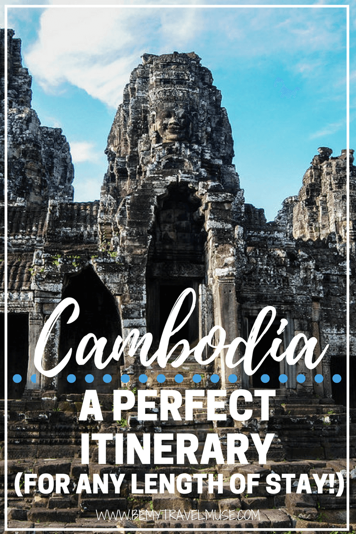 An amazing itinerary for your Cambodia adventure, for any length of stay. Cambodia is one of my favorite countries in Southeast Asia to backpack with, and this itinerary will tell you why | Cambodia itinerary | Backpacking Cambodia | Cambodia travel tips