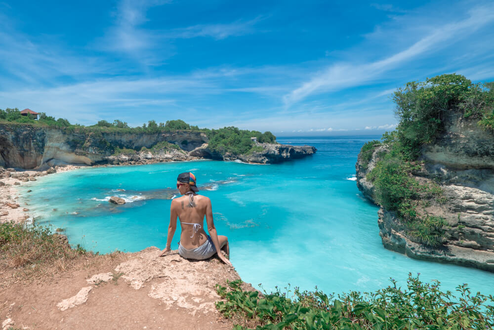 The Blue Lagoon on Nusa Ceningan