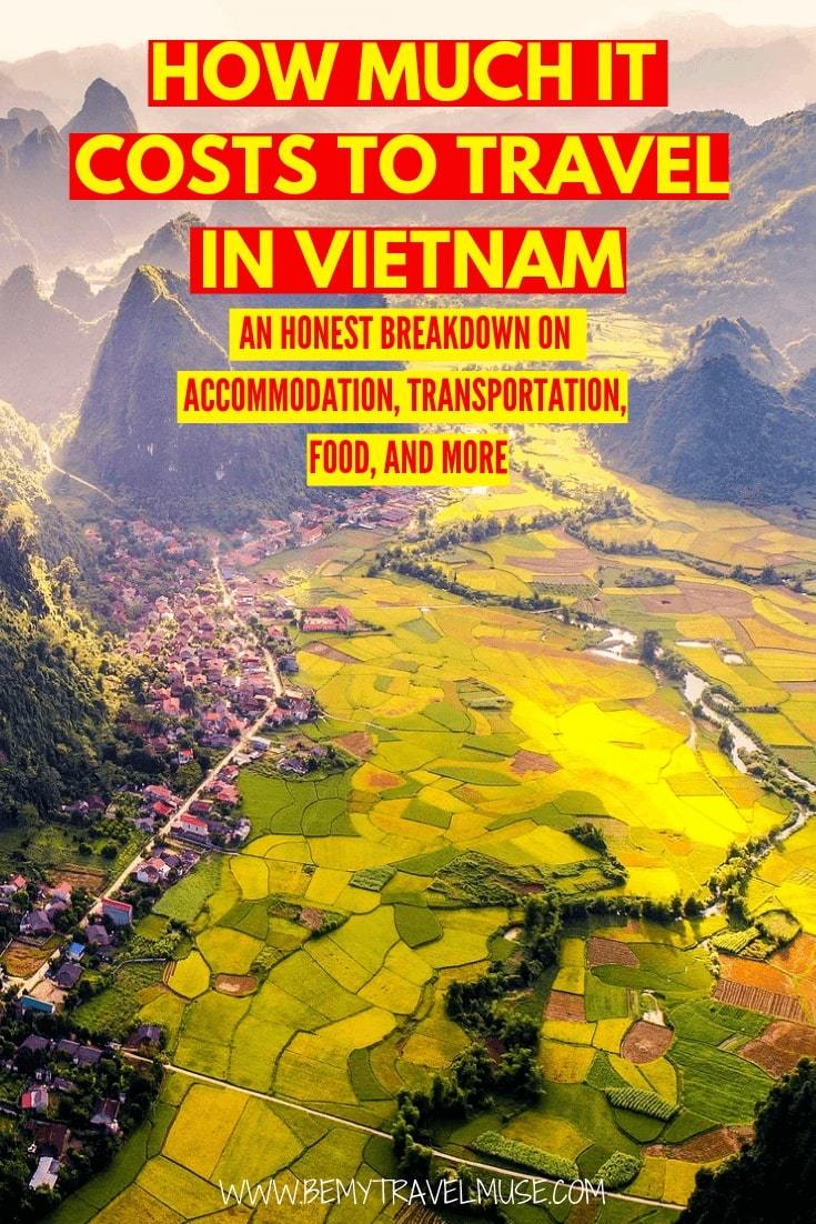 Read how you can travel Vietnam on a budget! Here's an honest breakdown on the cost of accommodation, transportation, food and others to help you plan an amazing trip to Vietnam on a budget. #Vietnam #VietnamTravelTips