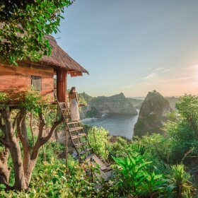 rumah pohon, nusa penida